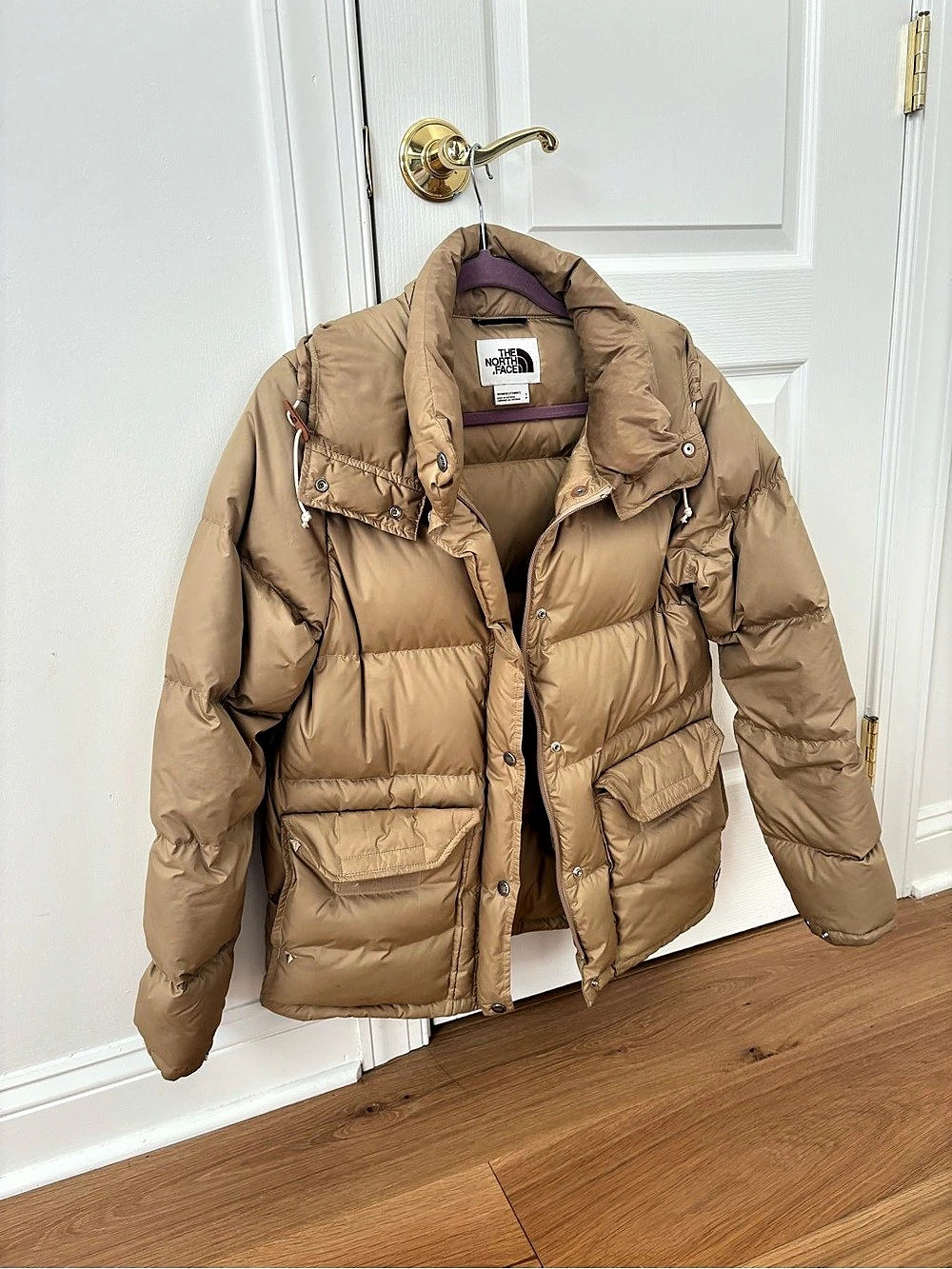 The North Face Women's Sierra Hooded Jacket Camel Small